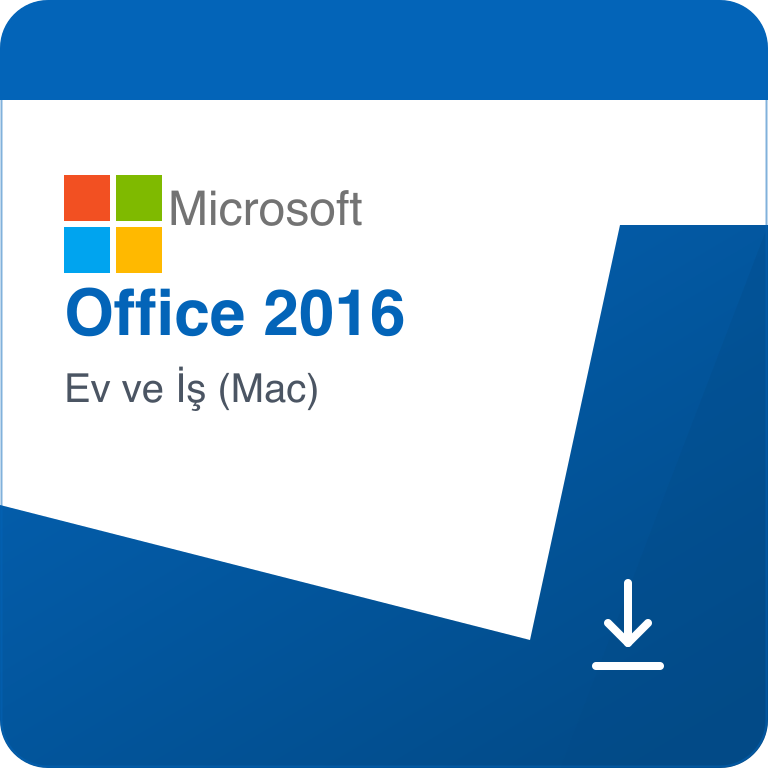 Office 2016 Ev ve İş KEY Macbook Lisans