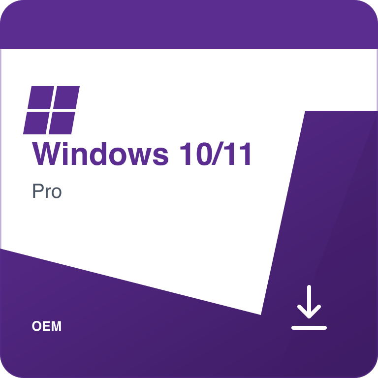 Windows 10/11 PRO OEM Lisans Anahtarı KEY